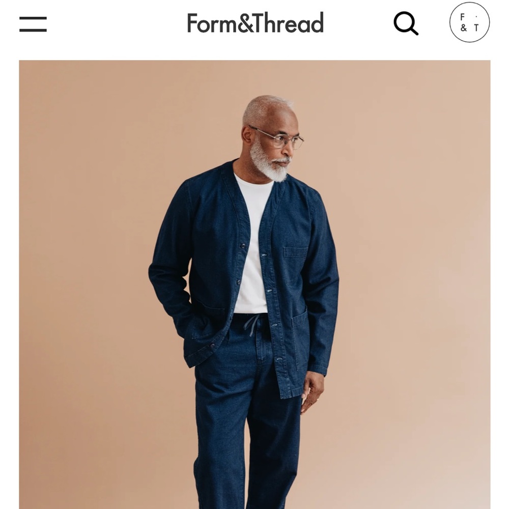 NWT Archive Indigo Daik Jacket
